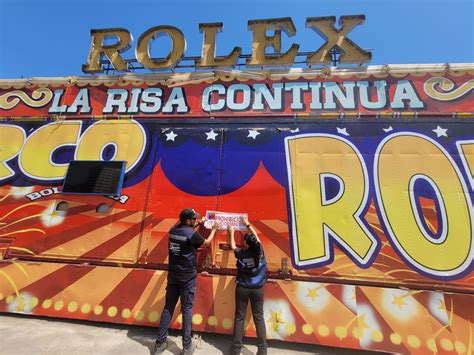 Prohíben funcionamiento de Circo Rolex por graves 